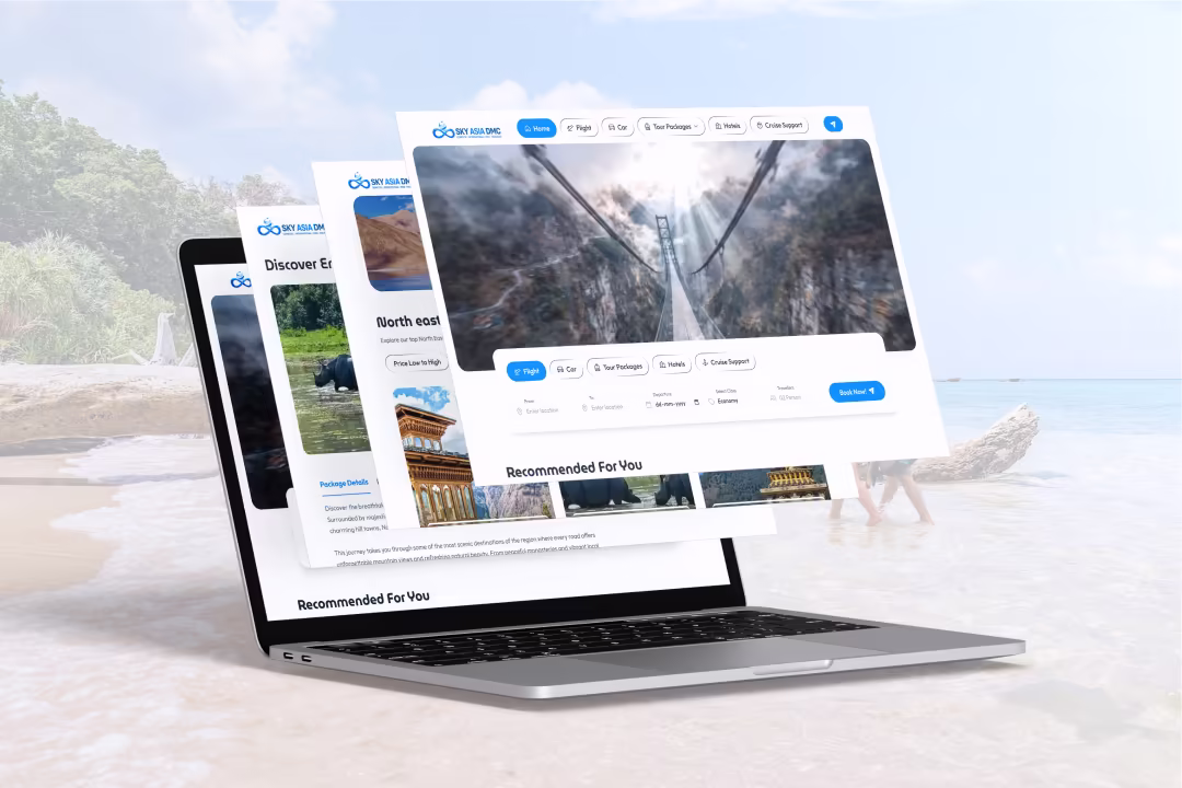 Explore Popular Packages Grid — Vietnam, Sikkim, North East India, Bhutan