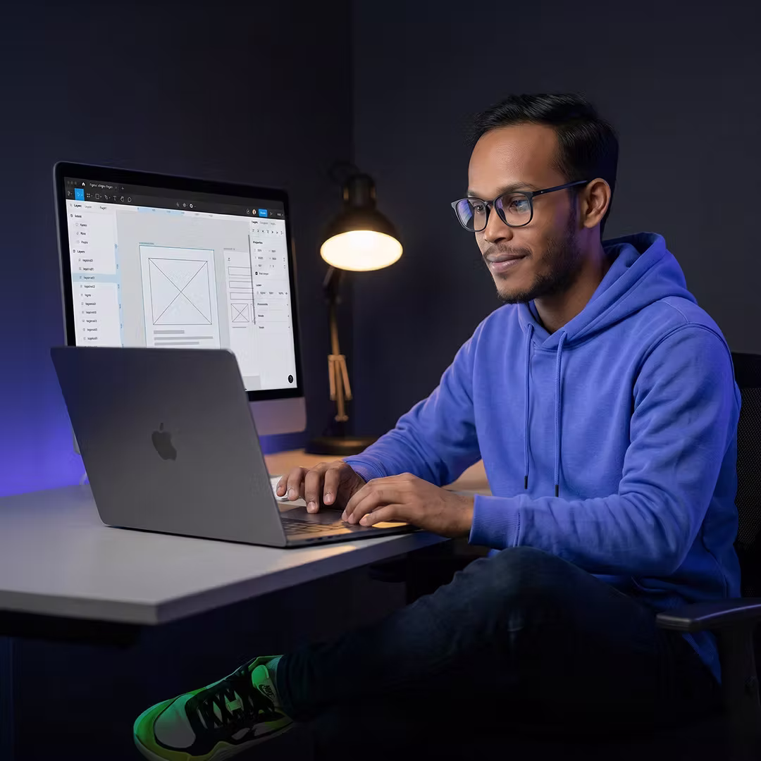 Portrait of Masud Rahaman, UI UX Designer