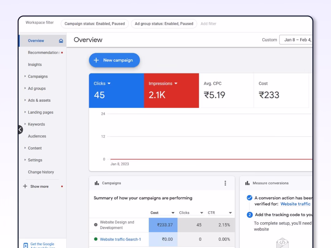 Google SEO Improvement